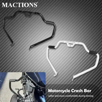 Мотоциклет Highway Crash Bar Защита на Двигателя Протектор За Softail на Harley Breakout Fat Bob Low Rider ' S FXLRS FXBR FLHC 2018-2021