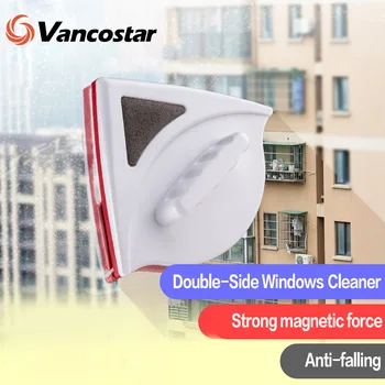 Магнитен пречистване на стъклен прозорец с двойни странични магнити, четка за почистване на повърхности за домашно чистачки, инструменти за пране на 5-12 мм /15-24 мм /20-30 мм